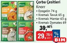 KNORR KREMALI MANTAR HAZIR ÇORBA 63 GR KNORR KREMALI MANTAR HAZIR ÇORBA 63 GR